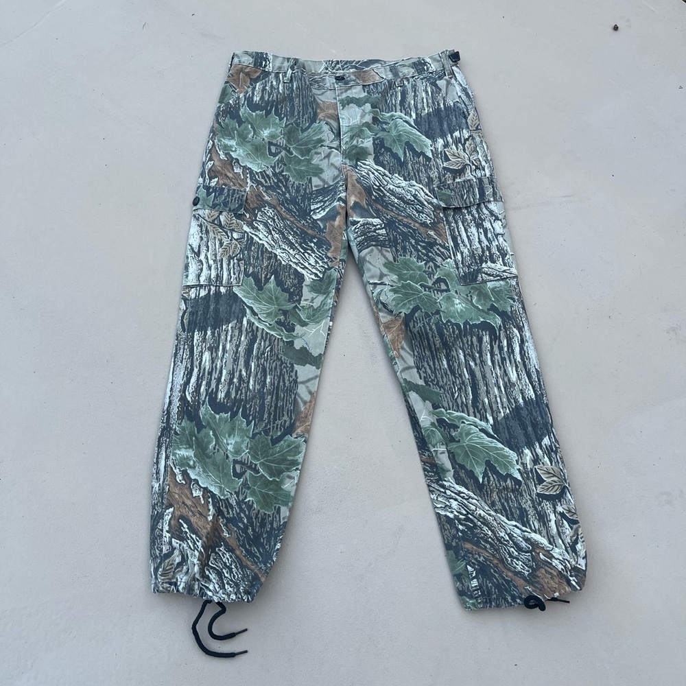 Vintage Realtree Camo Pants L Cargo Made in USA